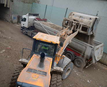 waste loading with CAT