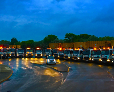 B&K fleet - ready for next day service.